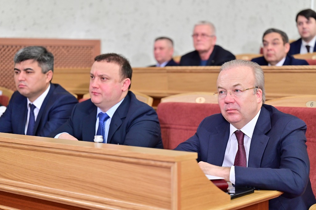 В послании Хабиров благодарил правительство и давал юбилейные обещания