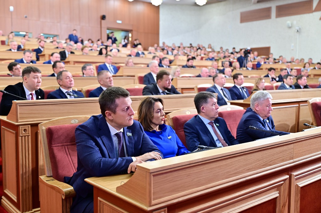 В послании Хабиров благодарил правительство и давал юбилейные обещания