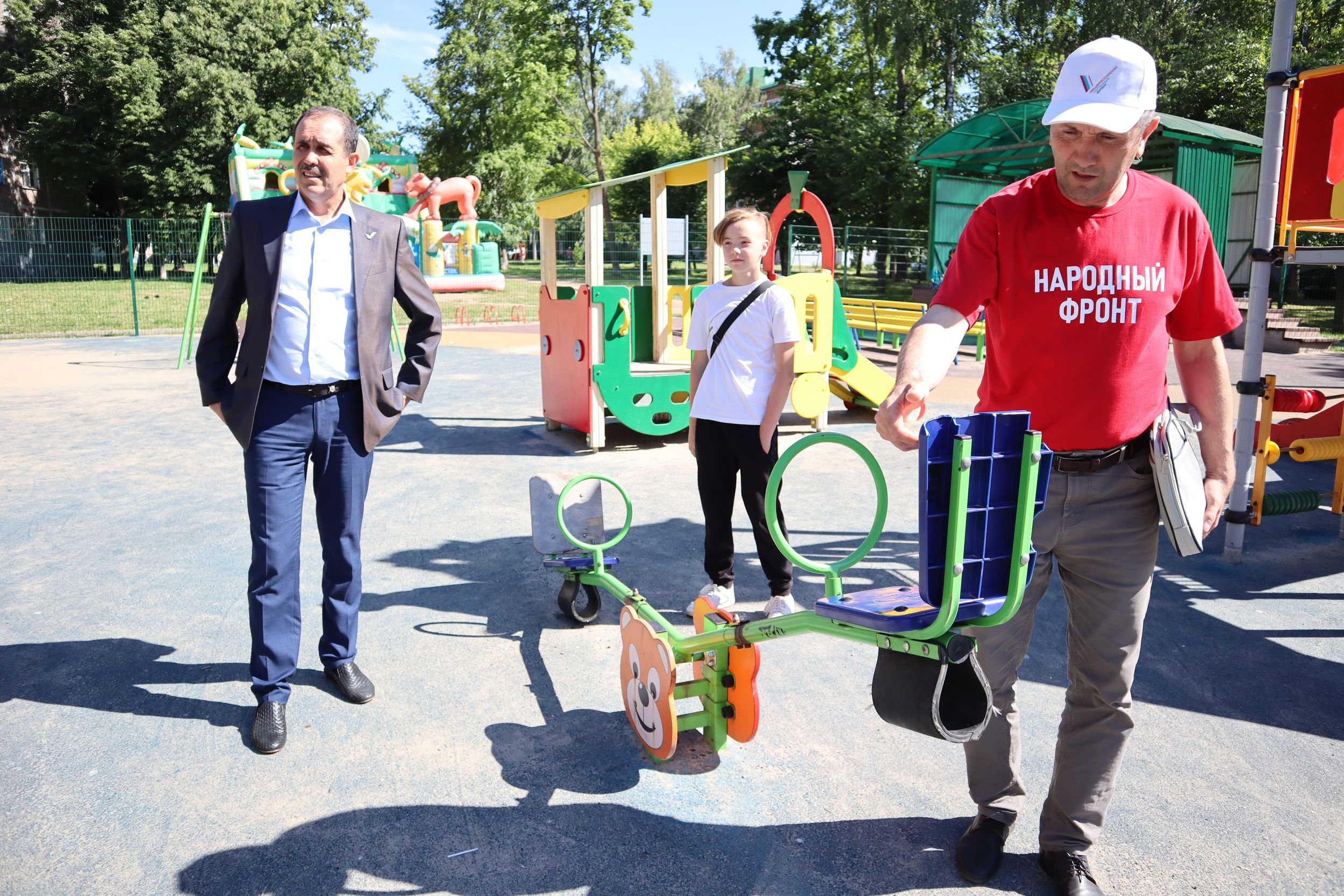 Спирин наткнулся в скейт-парке на проломы в покрытии и Народный фронт