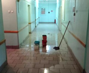 В Балахне из-за прохудившейся крыши затопило больницу