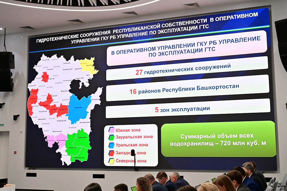 Башкортостан готовится к спокойному половодью в штабном режиме