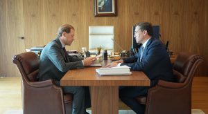 Денис Мантуров и Глеб Никитин провели рабочую встречу в Москве