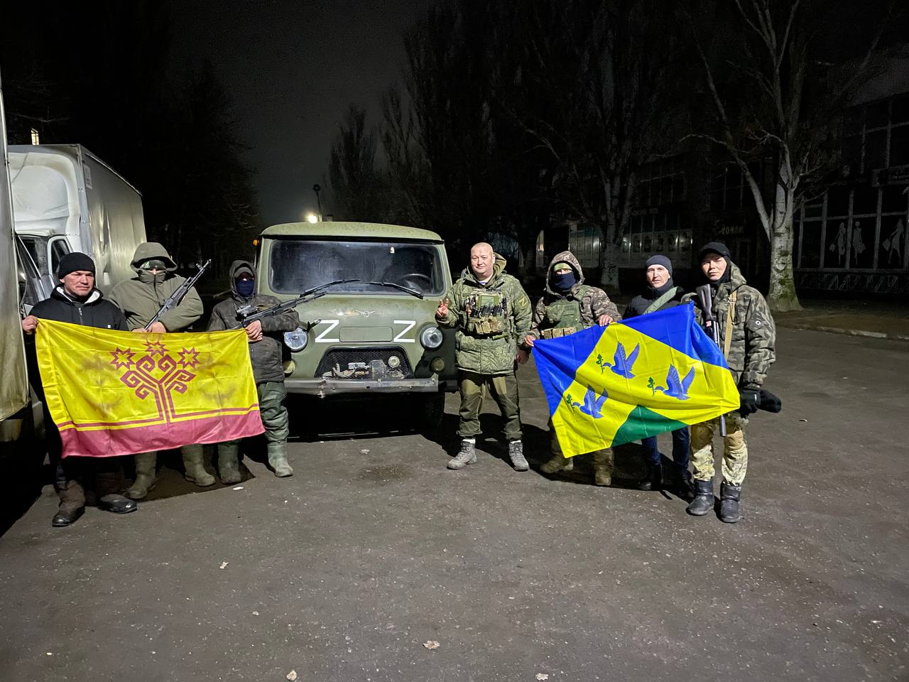 Взвод из Чувашии получил «УАЗ» в подарок