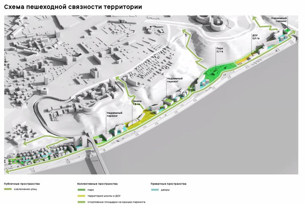 Архитекторы пообещали сделать улицы Черниговскую малоэтажной. Единственные высотки разместятся на месте снесенного элеватора. Источник: пресс-служба правительства Нижегородской области