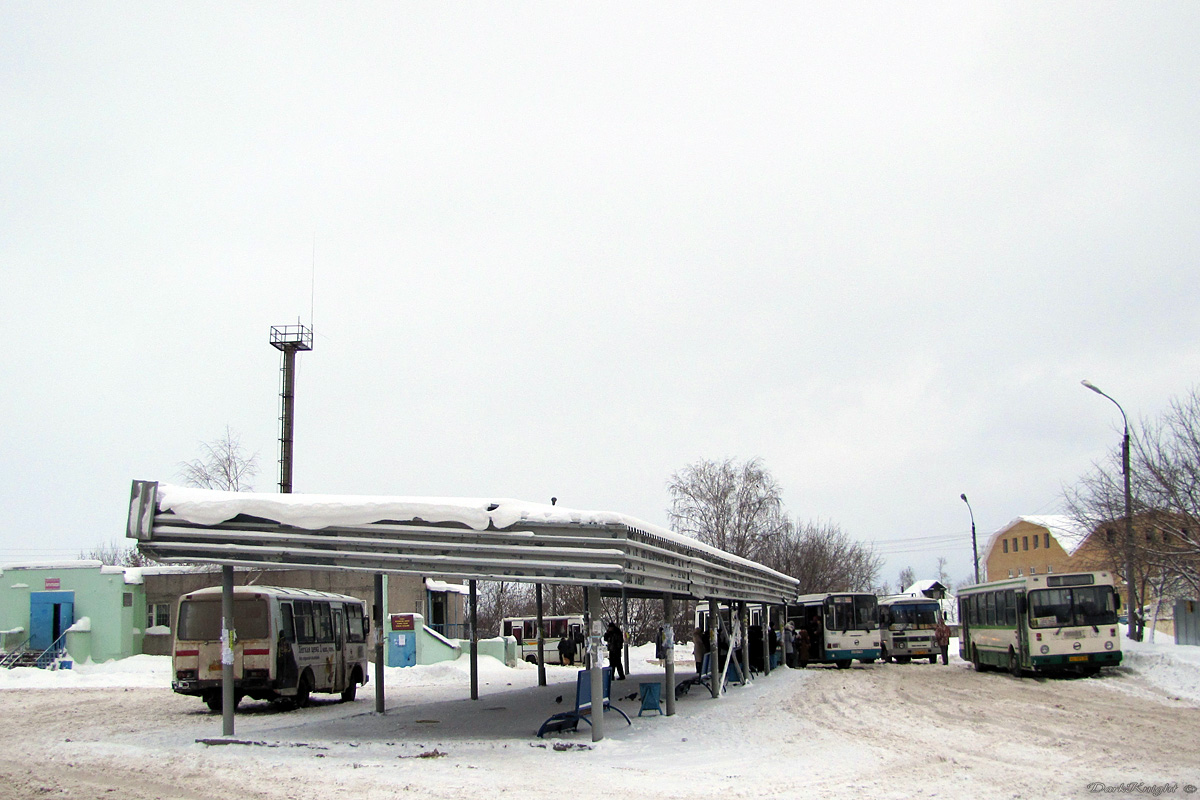 муниципальная автостанция в Балахне 
