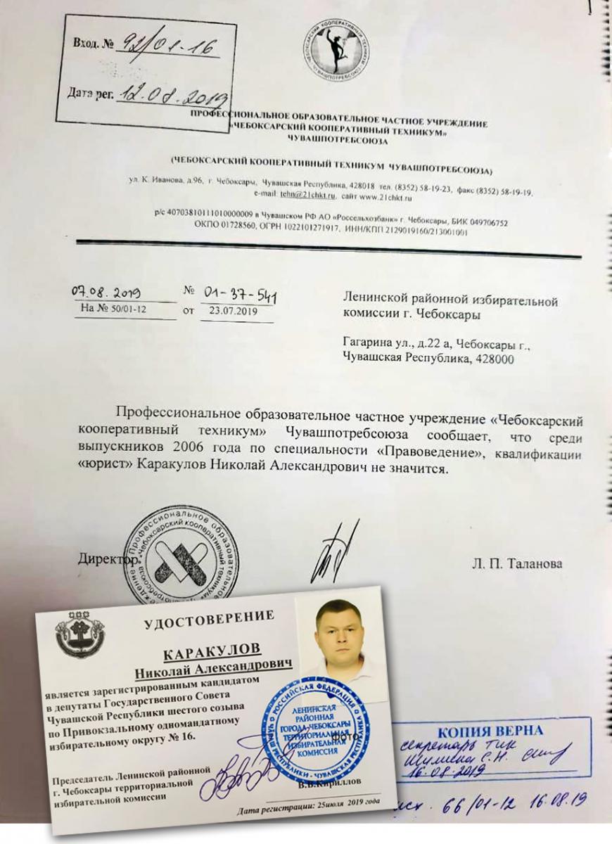Письмо в ЦИК