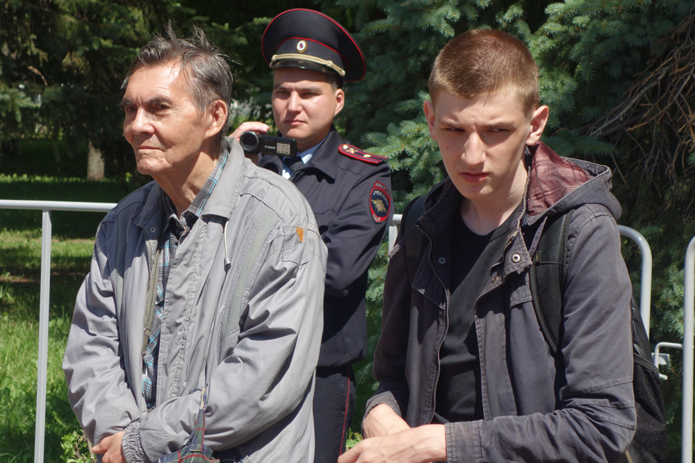 Митинг «Яблока» в поддержку медиков в Чебоксарах