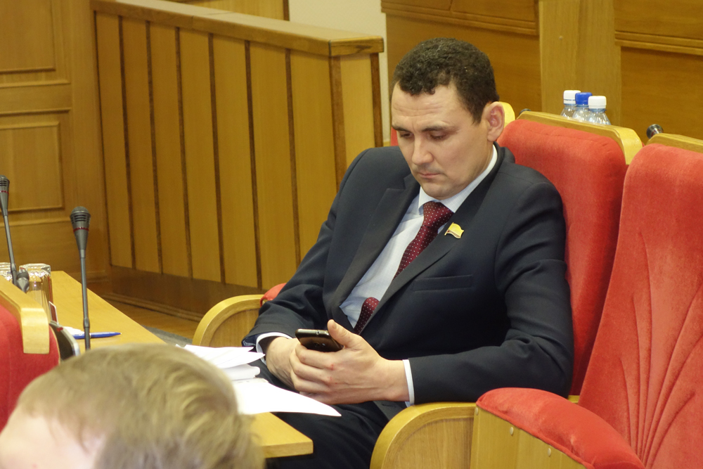 XV сессия Госсовета Чувашии. Павлов