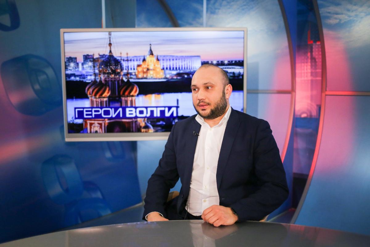 Владимир Поддымников-Горддев начинал как «Герой Волги». Скрин телеэфира