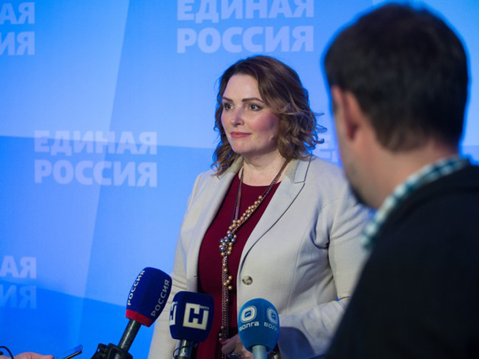 Ольга Щетинина – нижегородское воплощение оптимизма Фото НРО "Единой России" (Кирилл Мартынов)